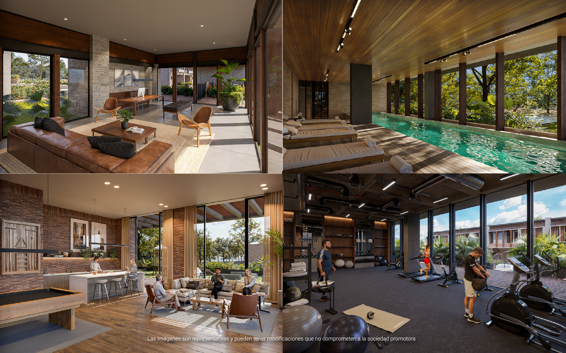 Encuadra Proyectos Inmobiliarios Zonas comunes PV